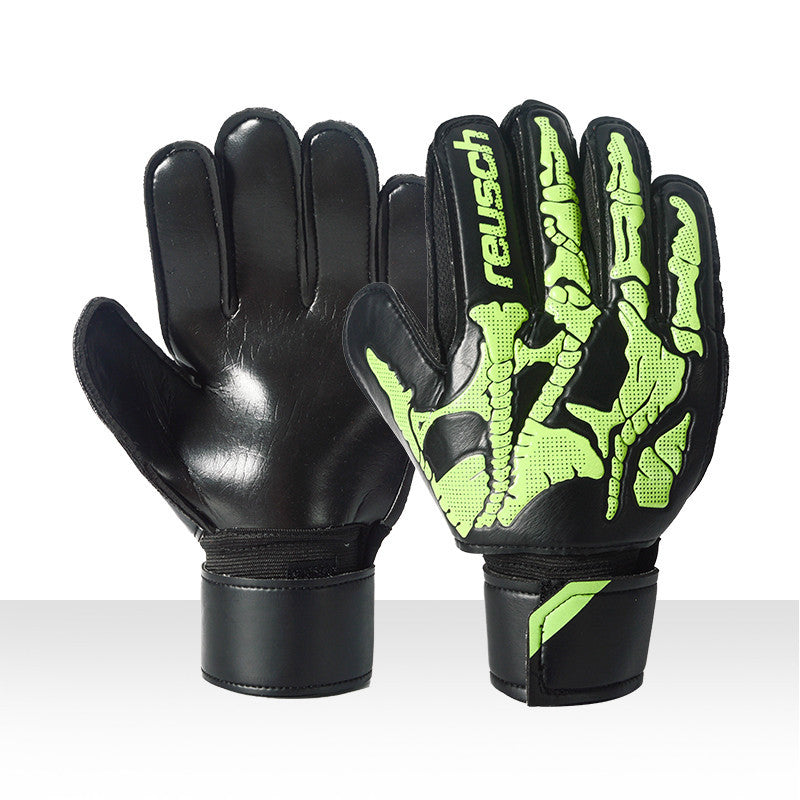 Football Goalkeeper Gloves Professional Latex Non-Slip Wear-Resistant Goalkeeper Gloves for Adults and Children Factory Wholesale