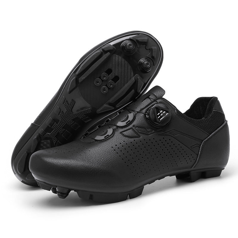 Bicycle Shoes, Cycling Shoes, Men's and Women's Road Bike Lock Shoes, Mountain Bike Assist Shoes, Hard-Soled, Lightweight, Breathable, Outdoor