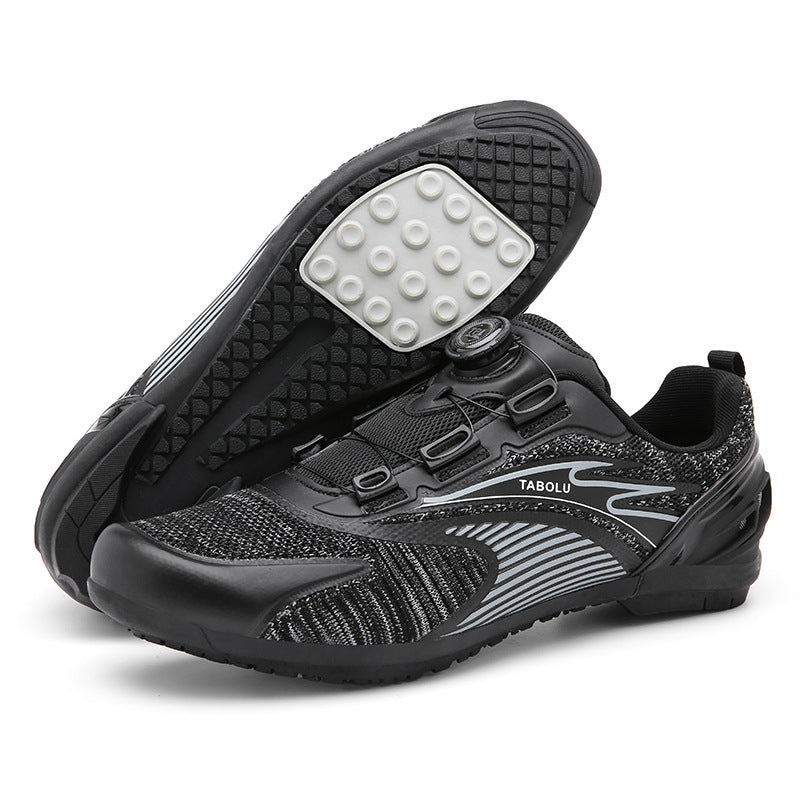 Cross-border trade breathable bicycle shoes cycling shoes men and women road bike lock shoes mountain bike booster shoes wholesale