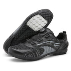 Cross-border trade breathable bicycle shoes cycling shoes men and women road bike lock shoes mountain bike booster shoes wholesale