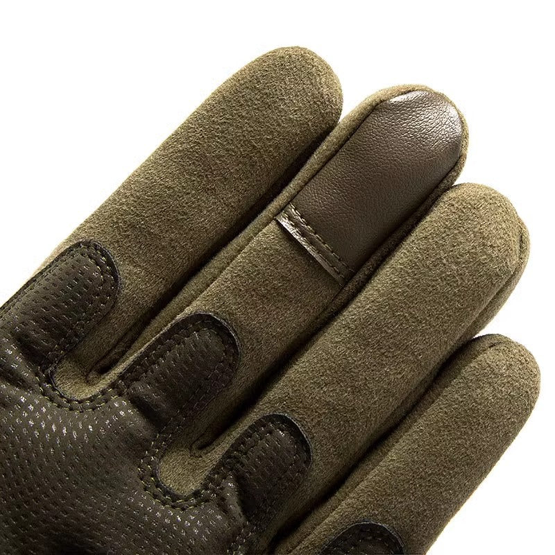 Motorcycle Gloves for Summer Season, Men and Women, for Motorcycle Riding, Outdoor Sports, Fleece-Lined, Thickened, Warm, Cold-Proof, Tactical Gloves