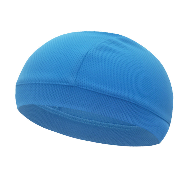 Cycling Hat Outdoor Sports Ice Silk Cool Sun Cover Mesh Breathable Quick-drying Hat Helmet Lining Inner Cap