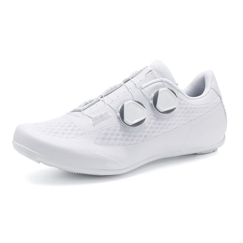 Cross-Border Foreign Trade Summer Breathable Mesh Cycling Shoes Cycling Shoes for Men and Women Road Bike Lock Shoes Bicycle Lock-Free Shoes