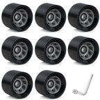 Double-row roller skates wear-resistant carpool four-wheel skates high hardness speed pulley roller skates skateboard universal Pu wheel