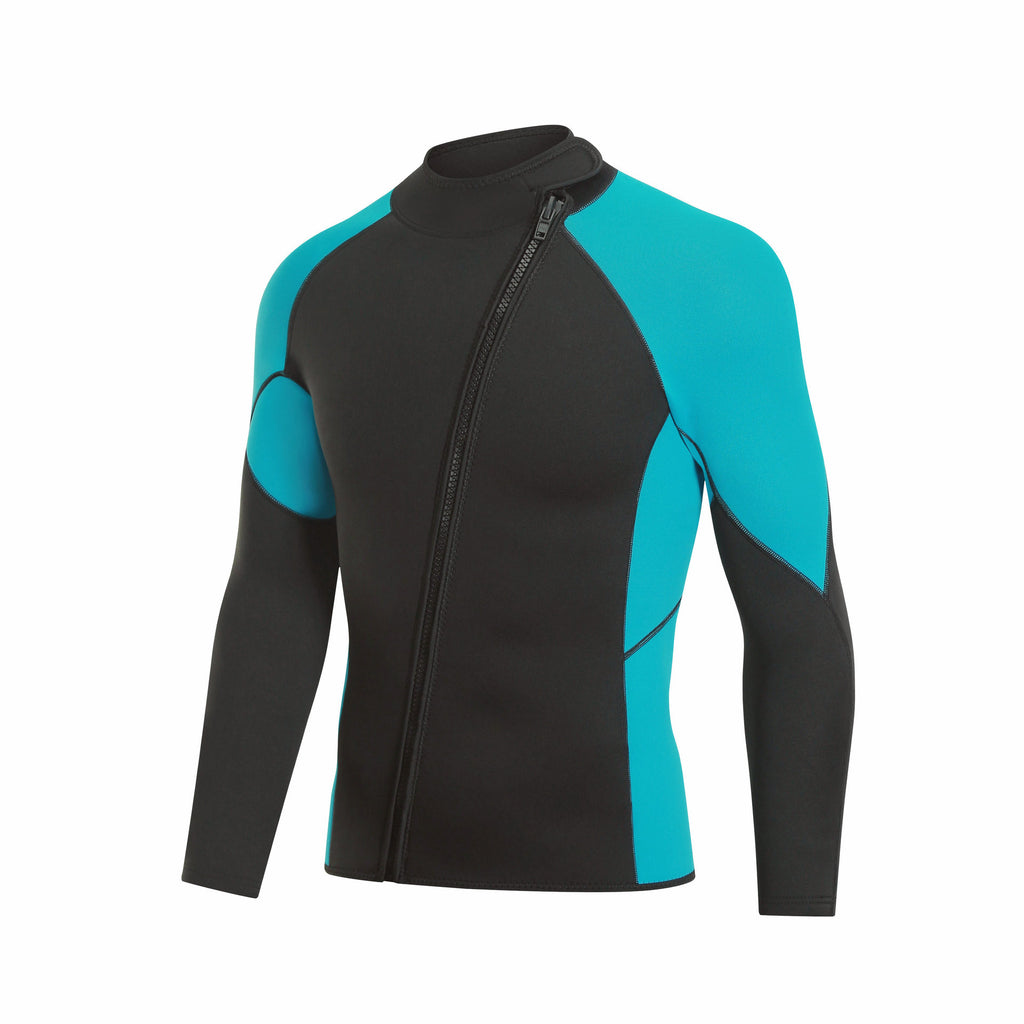 Cross-border Split 3mm Diving Suit Cold-proof Surfing Long Sleeve Sun-proof Snorkeling Surfing Jellyfish Suit Cold-proof Warm Swimsuit