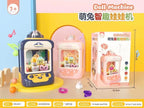 Children's Doll Catching Machine Small Household Mini Clamp Doll Machine Coin-slot Gashapon Candy Boys and Girls Toys Cross-border