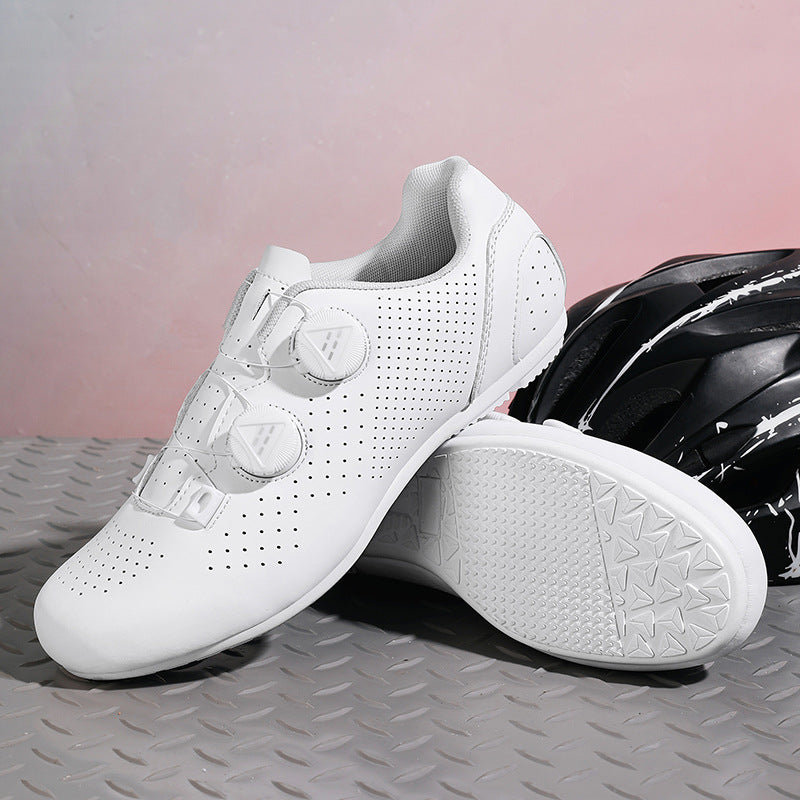 Cross-Border Foreign Trade Bicycle Shoes, Cycling Shoes, Men's and Women's Road Bike Lock Shoes, Mountain Bike Spring and Summer Breathable Wholesale