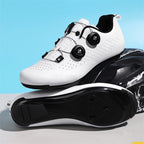 Cross-border foreign trade bicycle shoes cycling shoes men and women road bike lock shoes mountain bike booster shoes hard bottom wholesale