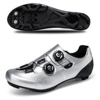 Cross-border New Road Car Lock Shoes Hard Bottom Bike Shoes suit Breathable Lockless Cycling Shoes Men's Mountain Bicycle Shoes