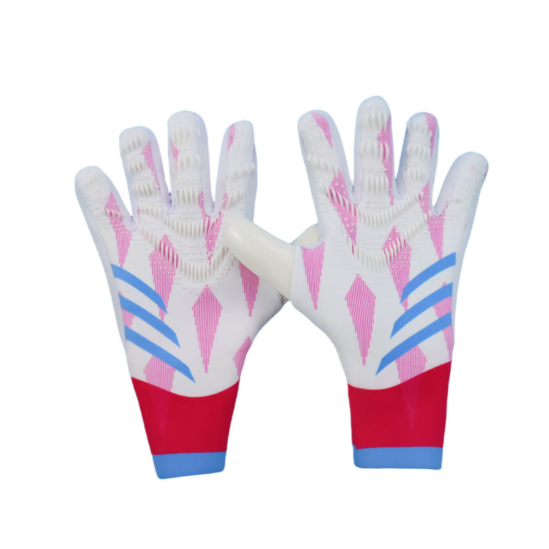 Factory Supply New Football Goalkeeper Gloves Thickened Non-Slip Latex Goalkeeper Gloves Children's Adult Gloves
