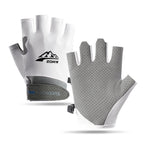 Fitness Gloves Women's Ice Silk Thin Spring and Summer Non-Slip Wear-Resistant Men's Half-Finger Cycling Anti-Callus Equipment Sports Gloves