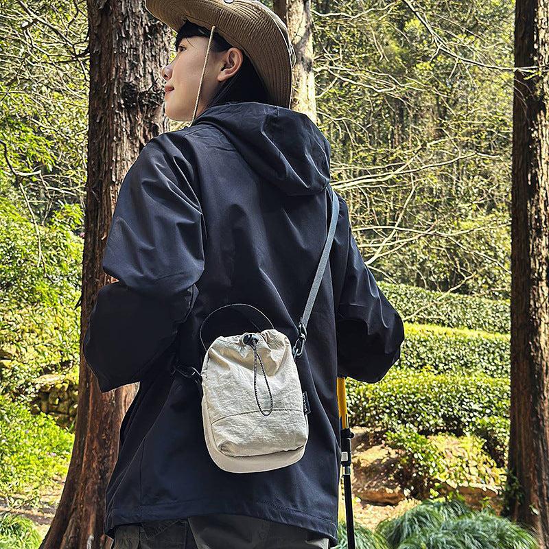 Outdoor Hiking Portable Water Bottle Bag, Shoulder Bag, Crossbody Small Bag, Sports Mobile Phone Bag, Multifunctional Carry-On Bag