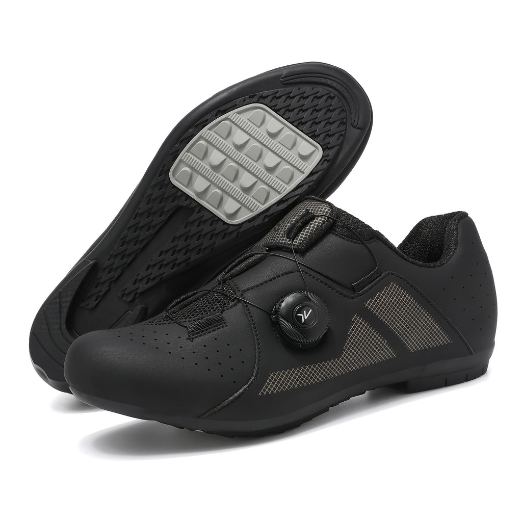 Cross-border foreign trade bicycle shoes cycling shoes men and women road bike lock shoes mountain bike breathable hard bottom wholesale