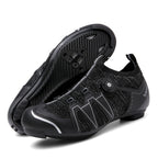 New Road Car Lock Shoes Summer Bike Shoes Men's Socks Sleeve Unlocked Cycling Shoes Breathable Mountain Bike Lock Shoes