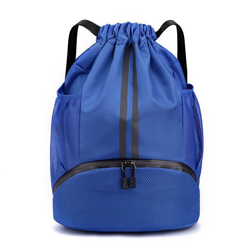 Wet and Dry Separation Swimming Bag Basketball Football Shoe Backpack Drawstring Portable Backpack Men's Sports Storage Bag