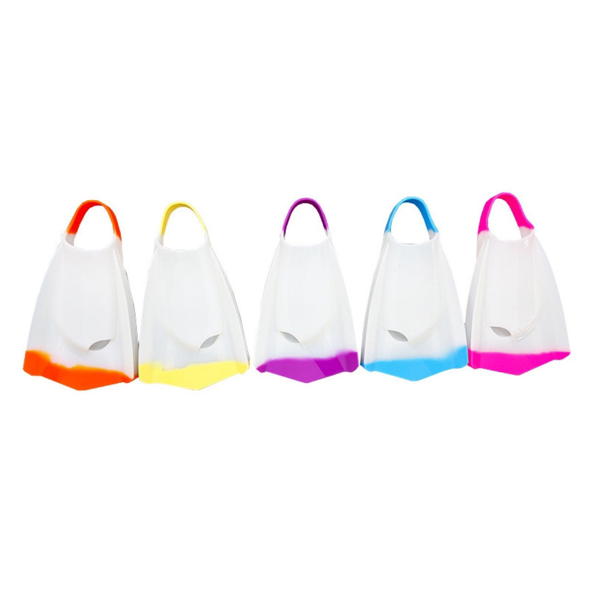 Cross-border Silicone Frog Shoes Adult Freestyle Professional Swimming Diving Training Flippers Snorkeling Equipment Adult Short Flippers