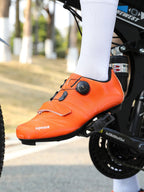 2025 New Cross-border Random Riding Road Men's and Women's Mountain Lock Shoes Bicycle Outdoor Boosting Bicycle Shoes