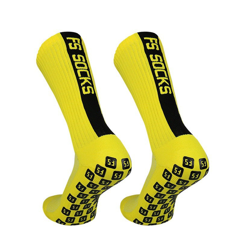 Fs Socks Professional Sports Training Football Socks Anti-Slip Dotted Socks