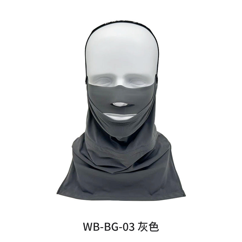 Winter Outdoor Ski Mask, Windproof, Professional Men's and Women's Warm Equipment, Windproof, Sandproof and Coldproof Cycling Hood, Breathable