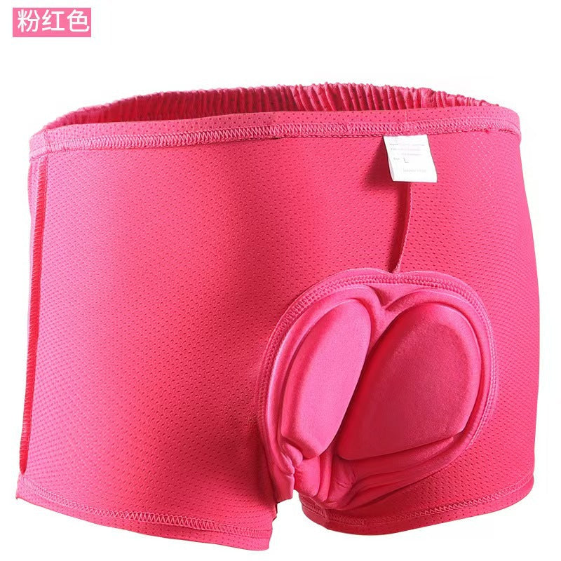 Cycling Underwear Shock-absorbing Silicone Mountain Cycling Pants Breathable Quick-drying Thickened Cushion Pants Riding Suit Cross-border