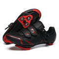 Outdoor Road Mountain Rubber Men's and Women's Lockable Bicycles Without Locks Hard-Soled Spinning Cycling Shoes