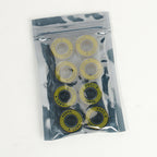 Double row skate wheels 608RS bearing silent skateboard roller skates universal chrome steel high speed color roller