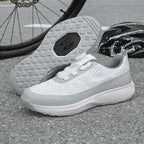 Professional Cycling Shoes Portable Rotating Button Anti-Skid Outdoor Sports Training Shoes Bicycle Shoes Mountain Lock Shoes
