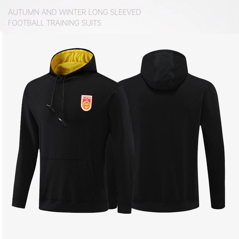 Football Training Clothing suit Men's Jersey Long Sleeve Winter Competition Team Clothing Adult Children's Jersey appearance uniform Football uniform