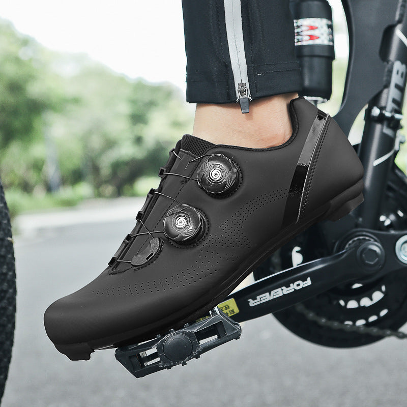 Factory direct road car lock shoes suit autumn new lock-free cycling shoes power hard-soled bicycle shoes mountain bike