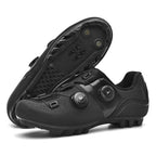 Cycling Shoes Outdoor Riding Shoes Non-Lock Rubber Sole Road Sole Mountain Sole Outdoor Cross-Border Popular Double Buckle Lock Shoes