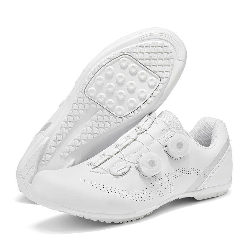 Factory direct road car lock shoes suit autumn new lock-free cycling shoes power hard-soled bicycle shoes mountain bike