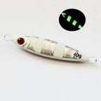 Spanish mackerel iron plate small fat man iron plate luya bait speed sink with sequin hook mackerel cannonball yellow bonito sea fishing shore throwing boat fishing