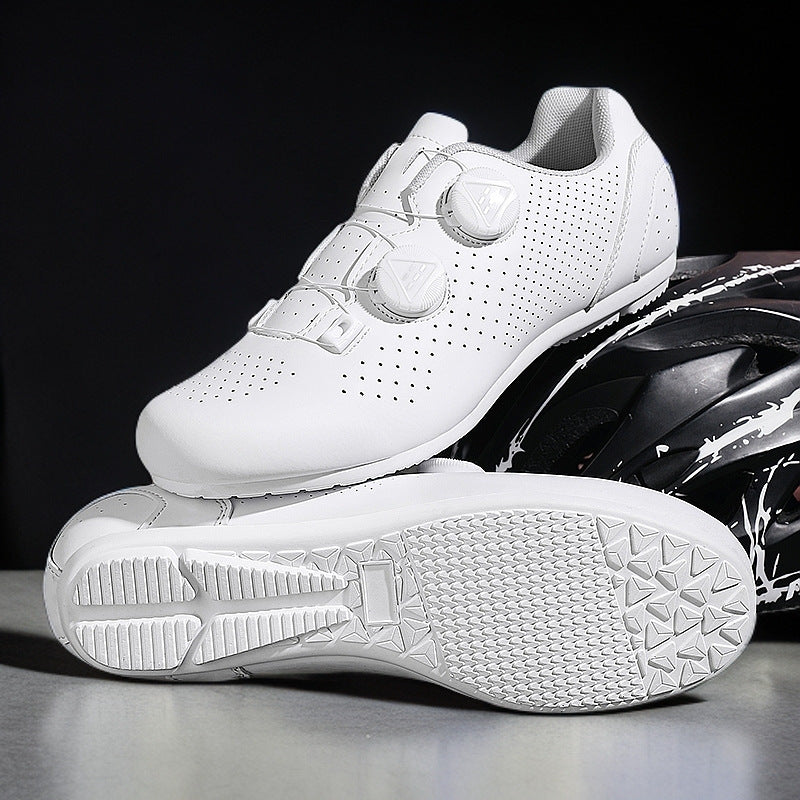Cross-border foreign trade bicycle shoes cycling shoes men and women road bike lock shoes mountain bike booster shoes hard bottom wholesale
