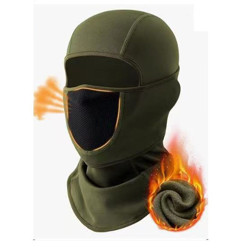 Cross-Border New Product Movable Ski Cold-Proof Mask Integrated Hat Winter Warm Motorcycle Liner Cold-Proof One-Piece Hat