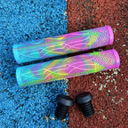 Universal extended mixed color mountain bike handle cover vertical rubber non-slip soft handle cycling bicycle grip accessories