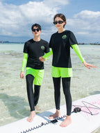 2024 New Couple's Clothing, Men's and Women's Swimsuits, Split Long-Sleeved Pants, Sun Protection Suits, Snorkeling Suits, Surfing Wetsuits