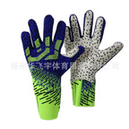 Ebay cross-border explosions high-end football gloves latex material non-slip wear-resistant training professional goalkeeper gloves breathable