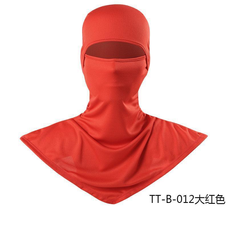 Summer Fishing Full Face Sun Protection Mask Outdoor Dustproof and Anti-Uv Hood Breathable Quick-Drying Sweat-Absorbent Cycling Hood