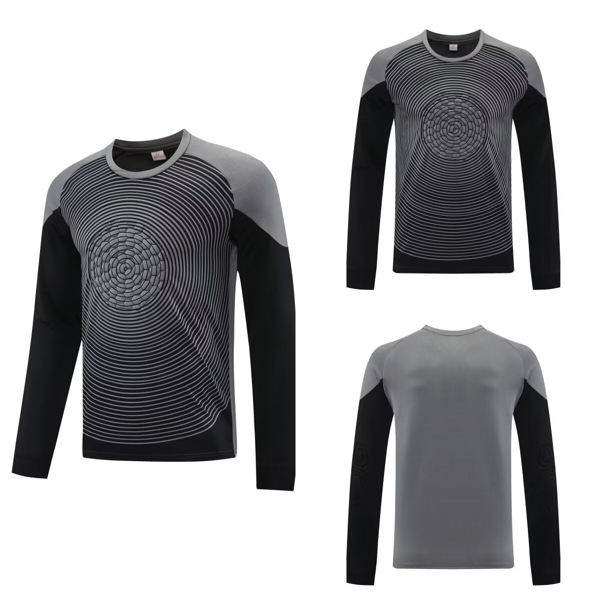 2025 Football Goalkeeper suit Long Sleeve Competition Training Team Uniform Breathable Children's Cross-border Foreign Trade Jersey Printable