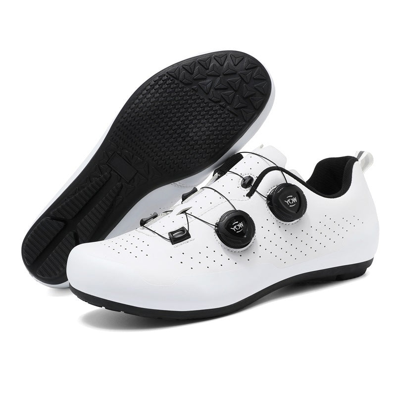Cross-border foreign trade bicycle shoes cycling shoes men and women road bike lock shoes mountain bike booster shoes hard bottom wholesale