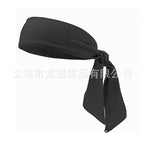 Men's and Women's Sports Hair Band Sweat Absorbent Headband Breathable Quick-drying Hair Band Solid Color Tennis Headband Strap Pirate Headband