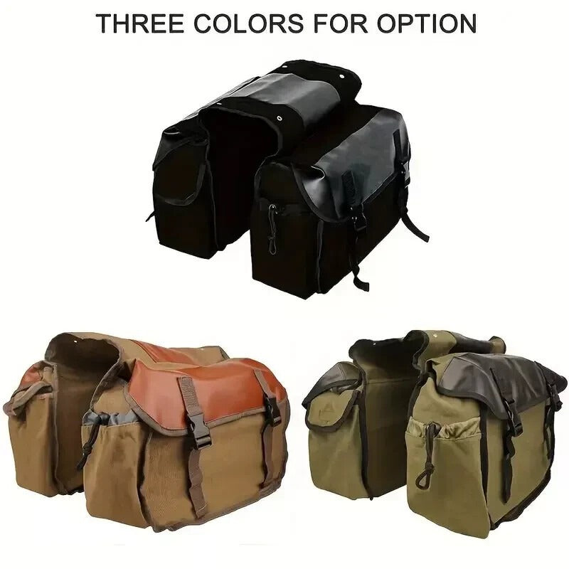 Amazon Aliexpress Upgraded Bicycle Rear Bag Mountain Bike Rear Rack Bag Cycling Rear Seat Bag