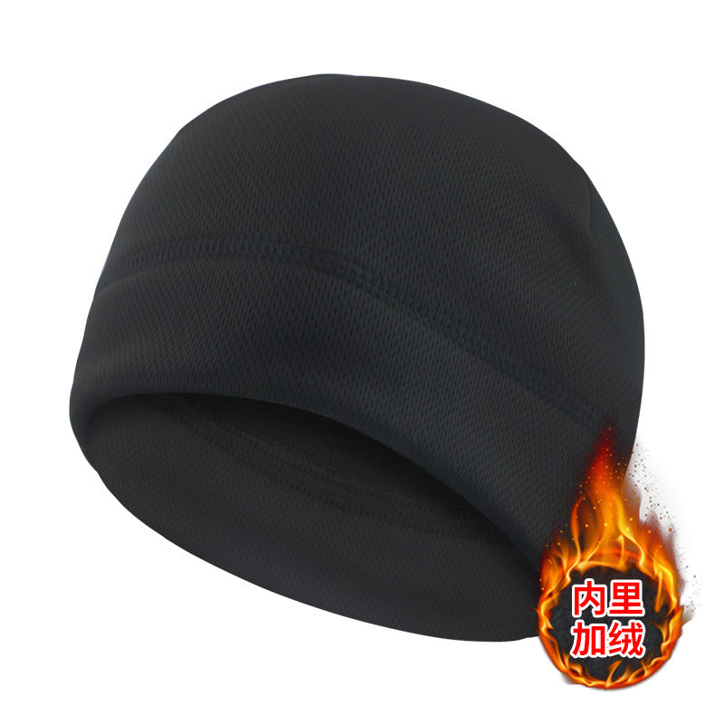 Winter Warm Hat Thickened Hood Outdoor Cycling Windproof Mask Camouflage Men's Cold-Proof Hat Helmet Polar Fleece Warm