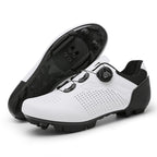 Bicycle Shoes, Cycling Shoes, Men's and Women's Road Bike Lock Shoes, Mountain Bike Assist Shoes, Hard-Soled, Lightweight, Breathable, Outdoor