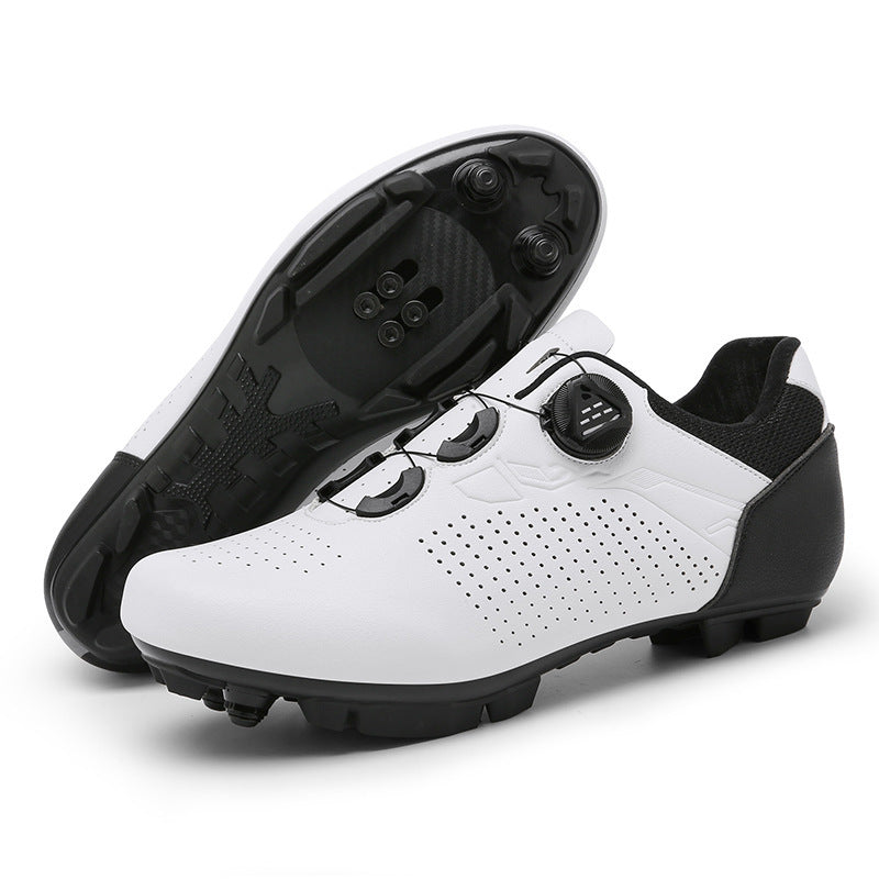 Bicycle Shoes, Cycling Shoes, Men's and Women's Road Bike Lock Shoes, Mountain Bike Assist Shoes, Hard-Soled, Lightweight, Breathable, Outdoor