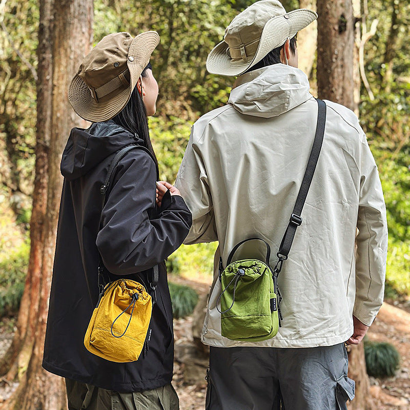 Outdoor Hiking Portable Water Bottle Bag, Shoulder Bag, Crossbody Small Bag, Sports Mobile Phone Bag, Multifunctional Carry-On Bag