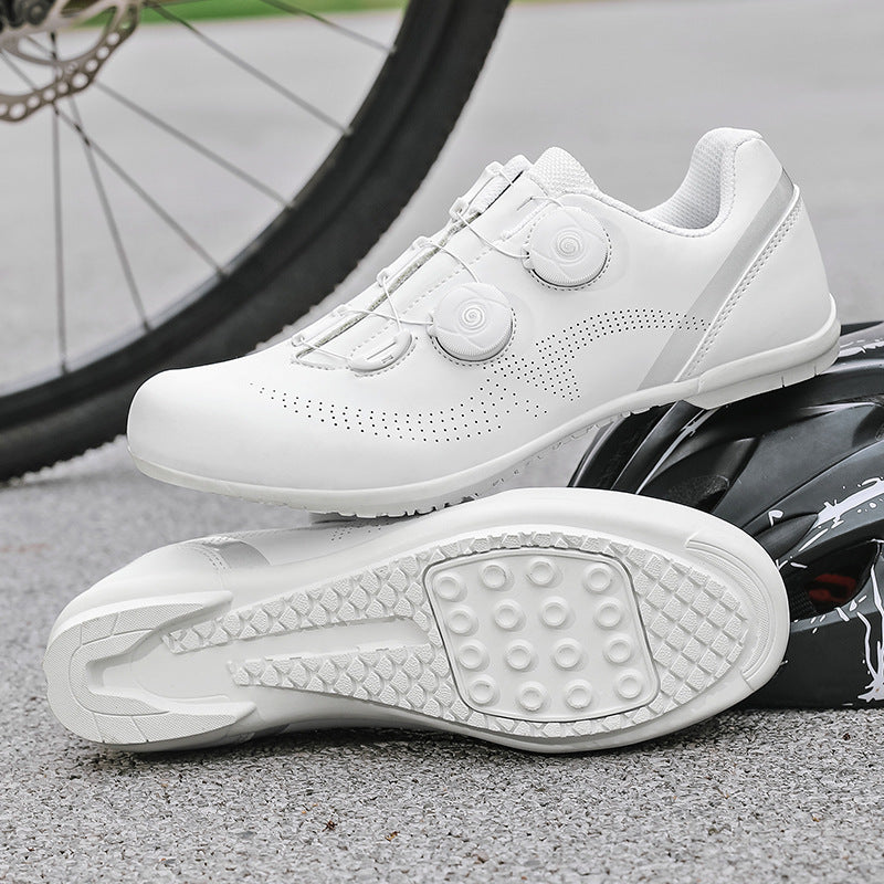 Cross-Border Foreign Trade Bicycle Shoes, Cycling Shoes, Men's and Women's Road Bike Lock Shoes, Mountain Bike Power-Assisted Shoes, Hard Sole Wholesale