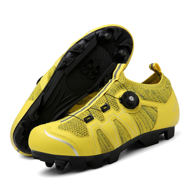 Cross-border plus size field mountain cycling shoes moped road lock shoes sports events bicycle high resistance lock shoes for men and women