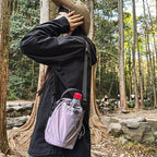 Outdoor Hiking Portable Water Bottle Bag, Shoulder Bag, Crossbody Small Bag, Sports Mobile Phone Bag, Multifunctional Carry-On Bag