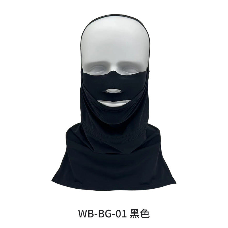 Winter Outdoor Ski Mask, Windproof, Professional Men's and Women's Warm Equipment, Windproof, Sandproof and Coldproof Cycling Hood, Breathable